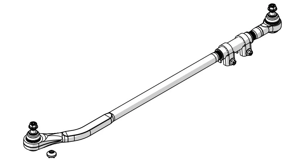 1853920 – TERAFLEX Drag Link, Non Greaseable - view 2
